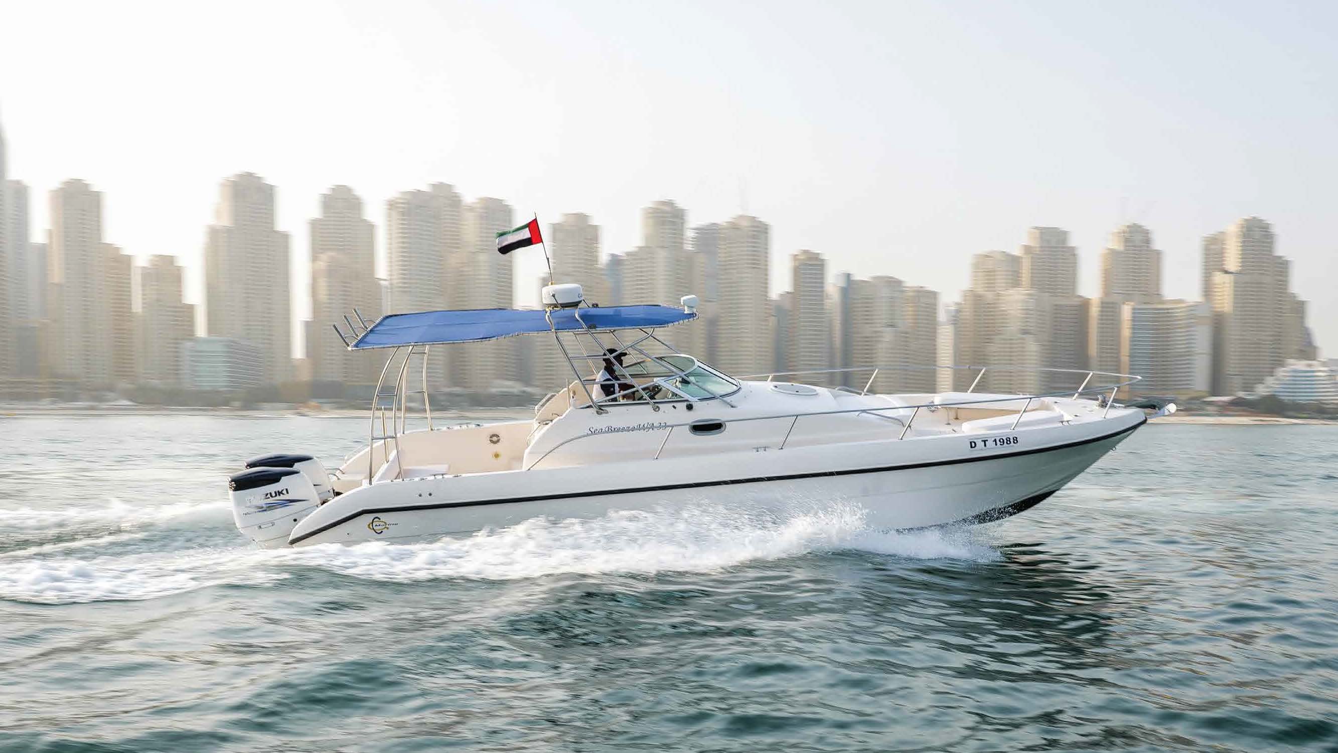 Sea Breeze Speed Boat | Sea Serenade Yachts Dubai