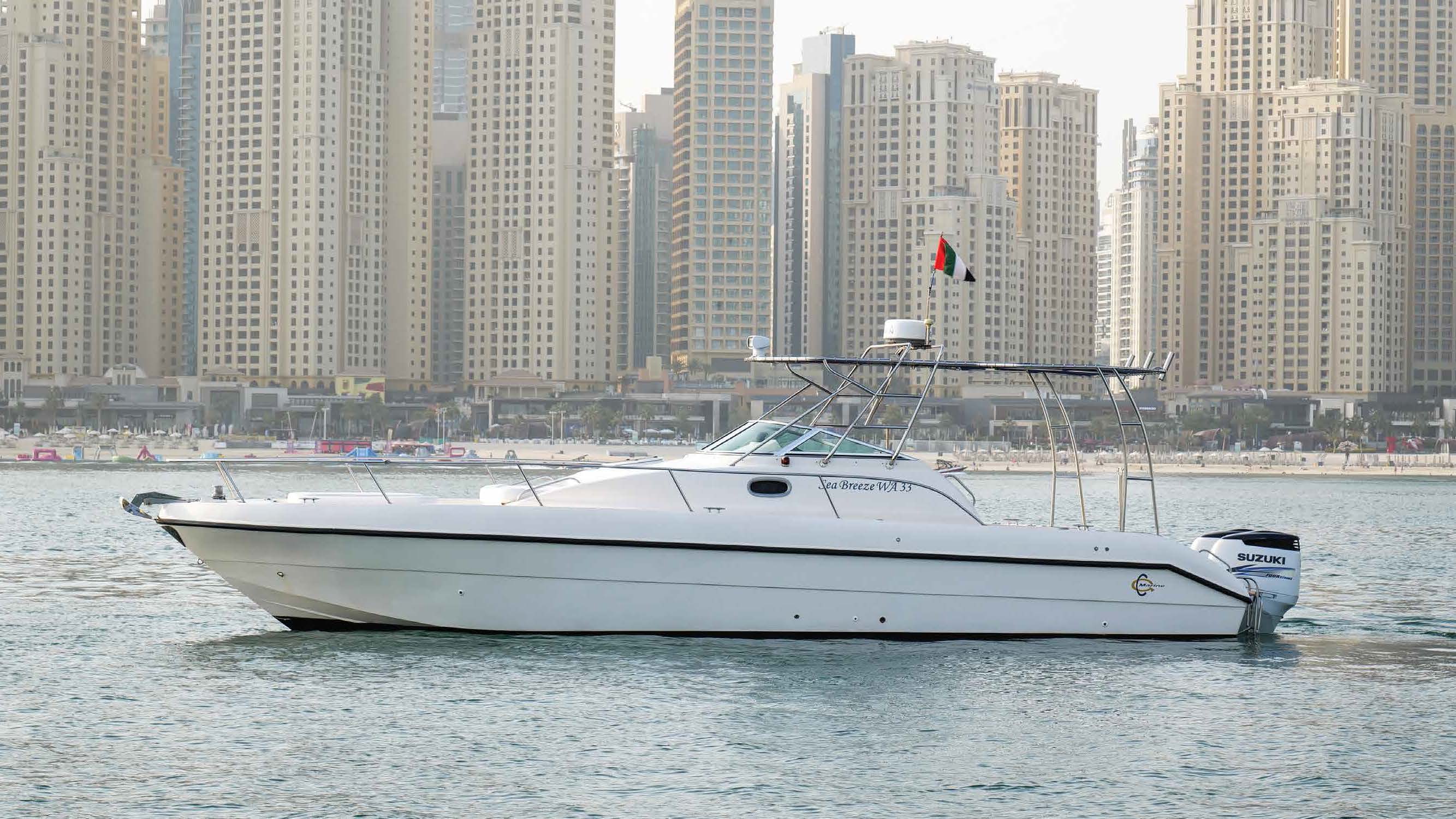 Sea Breeze Speed Boat | Sea Serenade Yachts Dubai