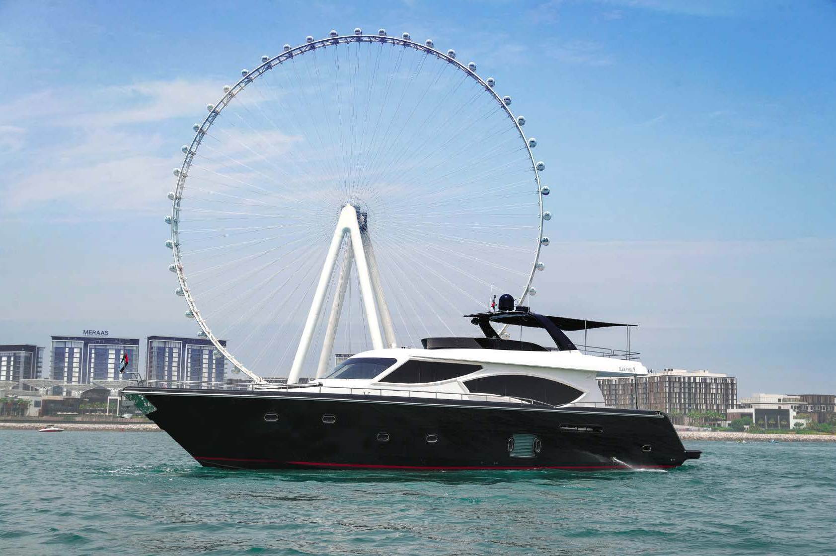 Black Pearl | Sea Serenade Yachts Dubai